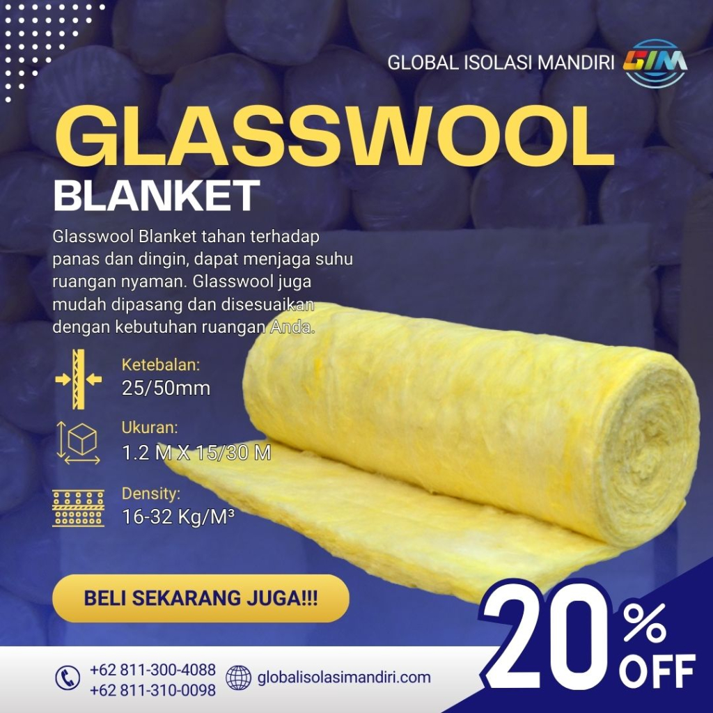 Jual Glasswool