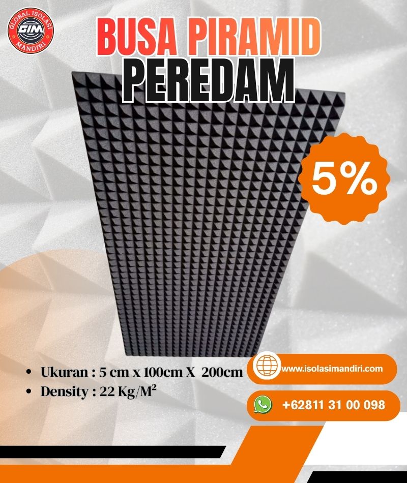 Busa Piramid Peredam 