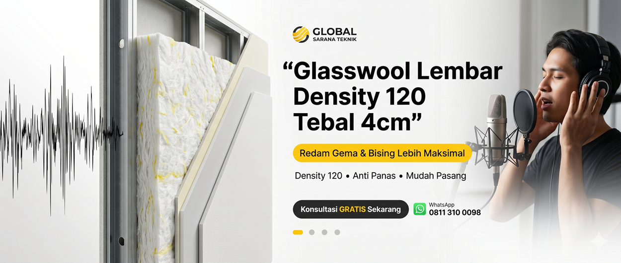 Supplier Glasswool Lembar